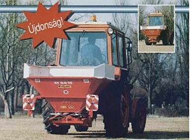 M-5615/AC függesztett röpítőtárcsás műtrágyaszóró
