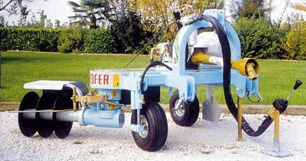 AGROFER egyoldalas vezérelt tőközművelők (COMPACT–MAGNUM)