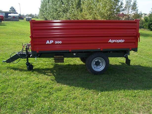AP egytengelyes billenős pótkocsik (AP 250 – AP 801)