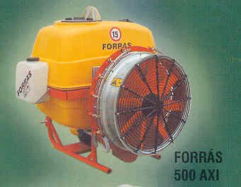 Forrás AXI függesztett axiálventillátoros permetezők (200–800 l)