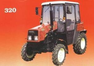 MTZ 320 fülkés kistraktor