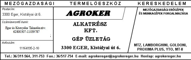 POM Augustów N 031 M szóróberendezés